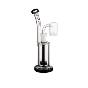 7" Round Dab Rig by Groove Glass