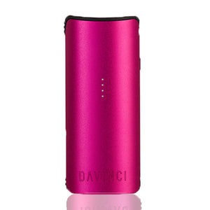 Pink DaVinci new model Miqro-C Cannabis Flower Vaporizer with heat control