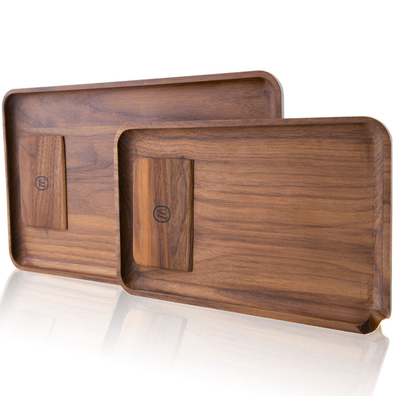 Leaf Rolling Tray Made From Walnut, Cherry or Maple. -  Israel