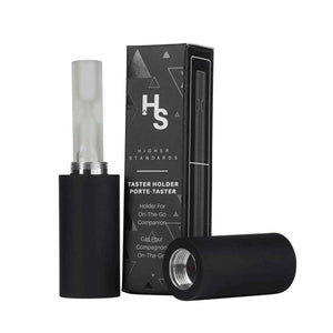 Taster One Hitter Pipe and Joint Holder by Higher Standards Discreet and Odor-Free Holder for the Taster One Hitter Pipe